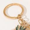 Keychain Botanical Design Cactus Pendant Key Chain Bag Key Keyring Small Decorative Plant Accessory Plant Enthusiast Gift