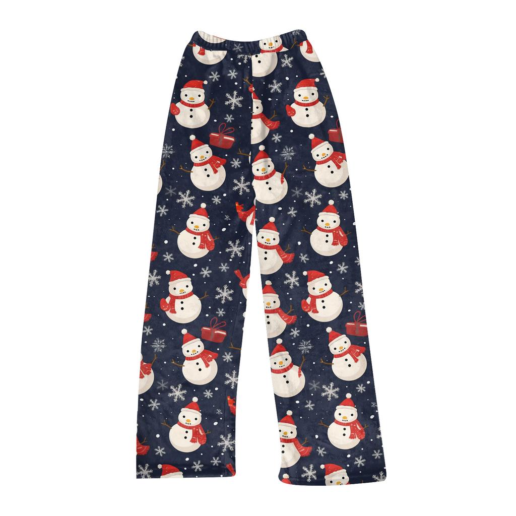 Kinder Winterhose Lange Hose mit Weihnachtsdruck