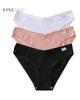 3 Teile/satz frauen Höschen Baumwolle Unterwäsche Slips Weibliche Unterhose Dessous Sexy Low Taille Pantys für Frau 6 Einfarbig m-4XL