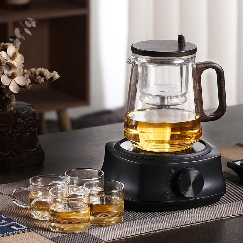 Compact Electric Ceramic Stove: Multifunctional, Utensil-Friendly Mini Tea Maker for Household Use