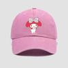 Kuromi Baseball Caps Adult Outdoor Hat Cute Anime Melody Cinnamoroll Sanrios Cap Cotton Cartoon Bonnet Girl Headgear Women Gift