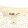 Helmut Lang Linen No Sleeve Knit Best P Ivory Women Used