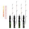 High Quality Retractable Ice Fishing Rods Spinning Winter Ice Fishing Pen Pole Portable 50cm 60cm Ice Fishing Rod Set Winter