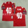 Retro Arizona Cardinals NFL Football Jersey Mens Cotton Team Uniform 40 Or 81 Number Fall Wear