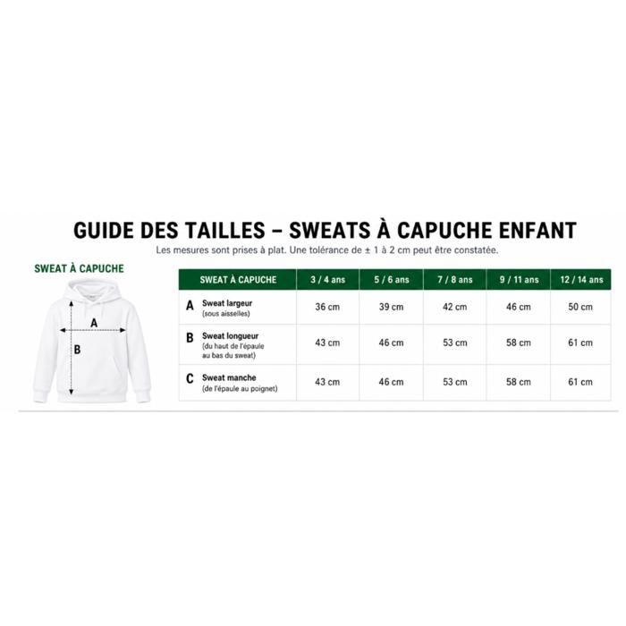 Sweat à capuche enfant fille - licorne Rose - Rose