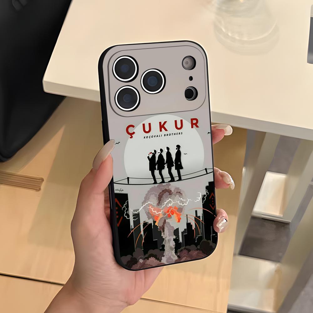 

TV Series C-Cuku Phone Case For IPhone 17 Air 16 E Pro Max 15 14 13 Mini 12 Pro 11 Max Plus Black Soft Shell iPhone 11