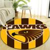 1pc Football Team (45) Design Printed Area Round Carpet for Bedroom Living Room Home Decor Rugs Mat Non Slip Mat Rug for Bedside
