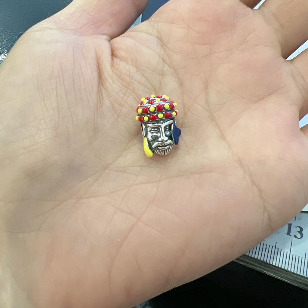 Copper National Flag Beaded Russia Ukraine Canada Uk Charm Fit Original Bracelet Ladies Exquisite Accessories Jewelry