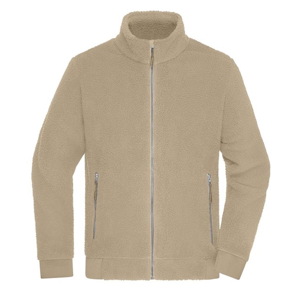 James and Nicholson Unisex Adult Sherpa Fleece Jacket