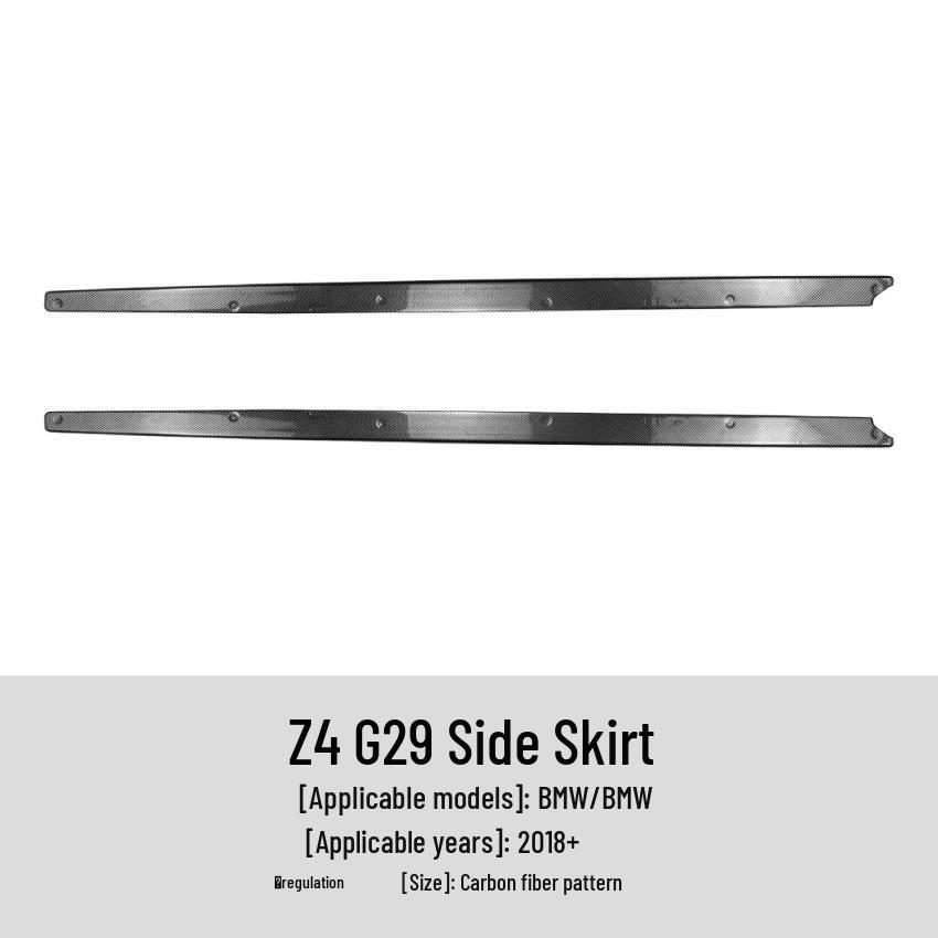 BMW Z4 G29 2018+ Side Skirt Diffuser Spoiler Kit