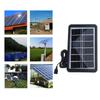 Bærbar 10W Solcellepanel Lader USB-port Monokrystallinsk Silisium Telefonlader Lett å Bære for Fotturer Camping Reiser