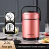 Winter Stainless Steel Insulated Multi-layer Lunch Box - Portable, Large Capacity, Keeps Food Hot for 24 Hours, Perfect for Home or Office.