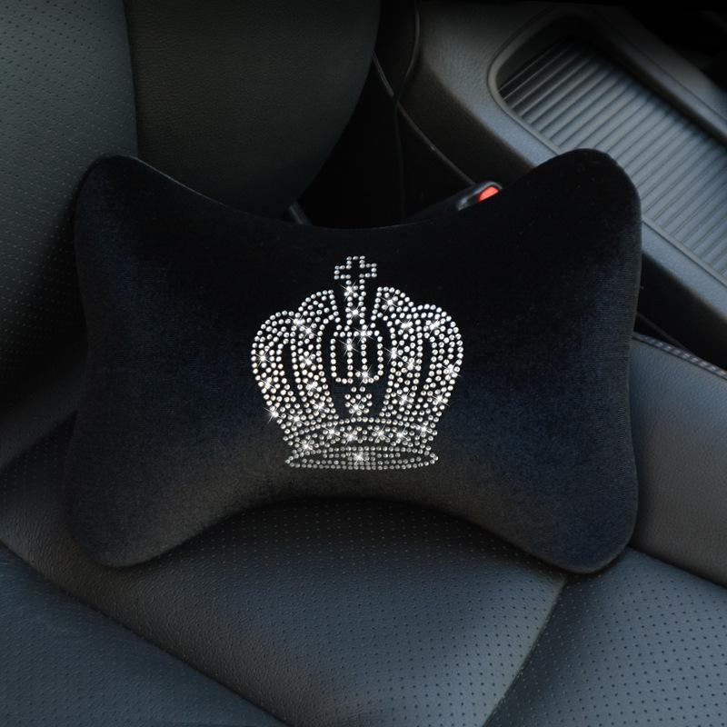 

Подушка для подголовника автомобиля Diamond, комплект подушек для талии и шеи - комплект для комфорта салона автомобиля