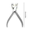Nylon Jaw Pliers Glasses Frame Adjusting Plier Nickel Chromium Alloy Steel Jewelry Making Flat/ Needle Nose Pliers Tool
