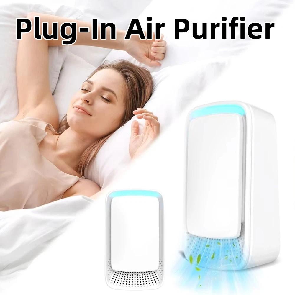 Kleiner Luftreiniger US UK EU Stecker Negativ-Ionen-Generator Rauch Entferner Plug-In Luftreiniger Zuhause