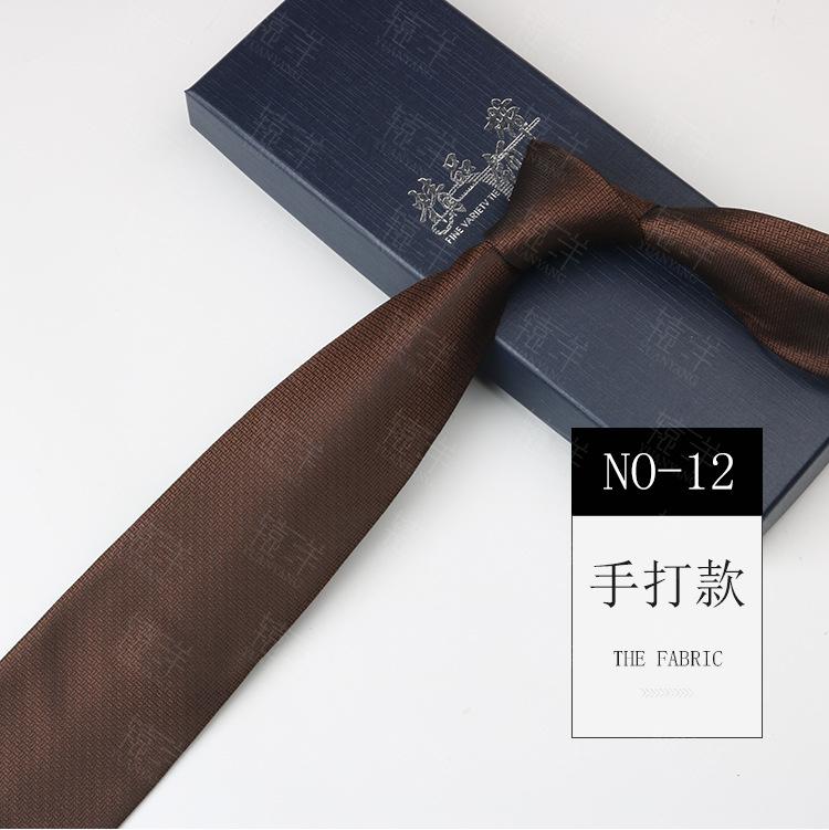 2024 Tie Men'S Casual Polyester Hand Tie Multi-Color Optional