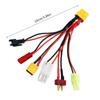 6 Way XT60 Splitter Cable 30Amp Power Distribution For Remote Airplanes Multirotor Battery Systems