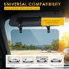 Car Visor Extender Sun Blocker Anti-Glare Anti-UV Universal Adjustable Extension Board Shield Car Interior Accessories