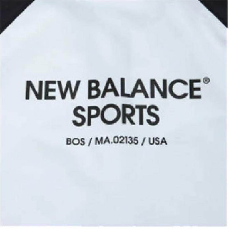 New Balance Club Nbmdd32703 Wh Summer Zip Up Rash Guard Unisex Male