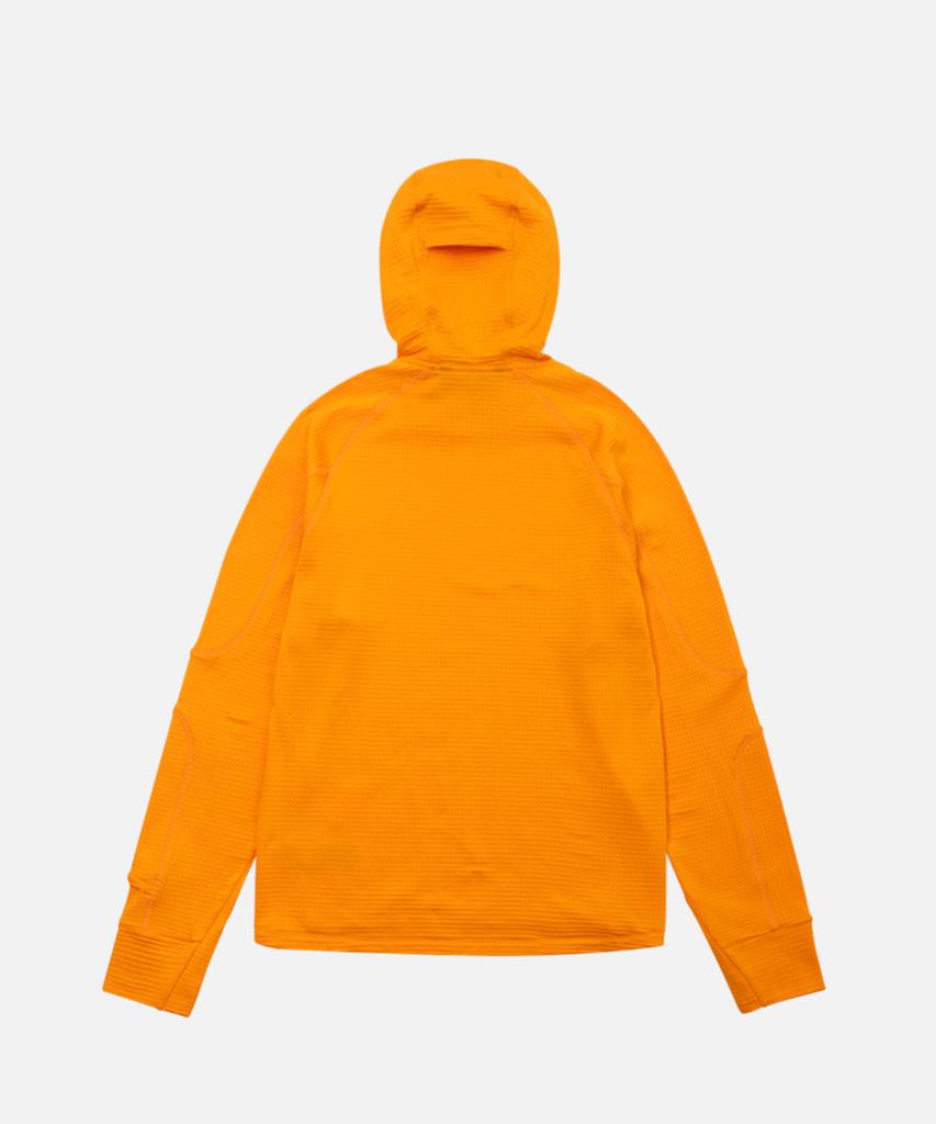 KALEG Racing Power Grid Running Hoodie Men'S (Orange)