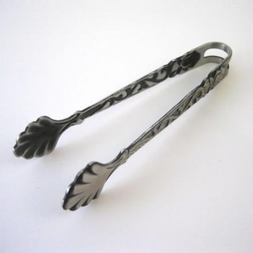 Todai Sugar Tongs, Silver, 3 x 12 x 3 cm, Rose, 11300401