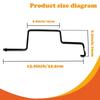 Stainless Steel Lawn Mower Replacement Belt Keeper Rod 747-06239B for XT 1 XT 2 LX46 LX42 LT46 Machines Multiple Mowers