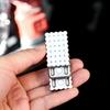 Edc Magnetic Push Card Stainless Steel Pushing Plate Fidgeting Mechanical Slider Coin Stress Ease Plaything Antistresse Relieve Stress
