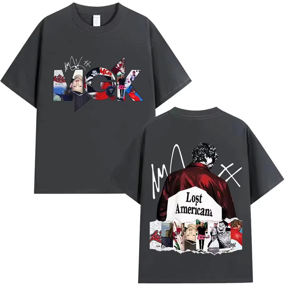 Limited Rap Machine Gun Kelly Tour New Album T Shirt Mans Clothing Hip Hop Streetwear Pop Music Short Sleeve Top Unisex