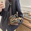 Trendy Street Style Pu Leather Bucket Bag For Women Fashionable Casual Crossbody
