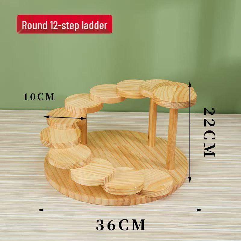 Artistic Wooden Tiered Platter for Sushi, Barbecue, and Hot Pot - Creative Restaurant Tableware Dish Plates