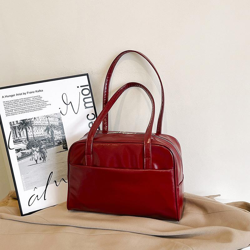 2026 New Minimalist Tote Bag Korean Versi Large-capacity Underarm Bag Niche Quality Casual Single-shoulder Commuting Bag