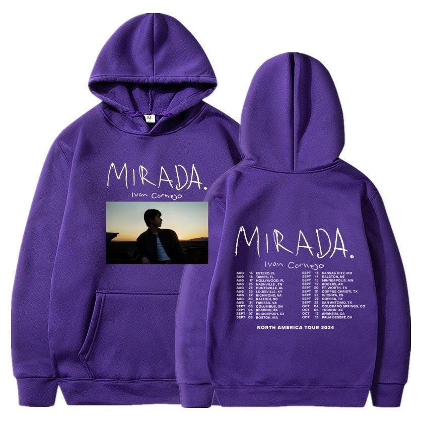 Men's 2026 Spring/Autumn Retro Trendy Hooded Pullover Sweatshirt - Loose High Street Style
