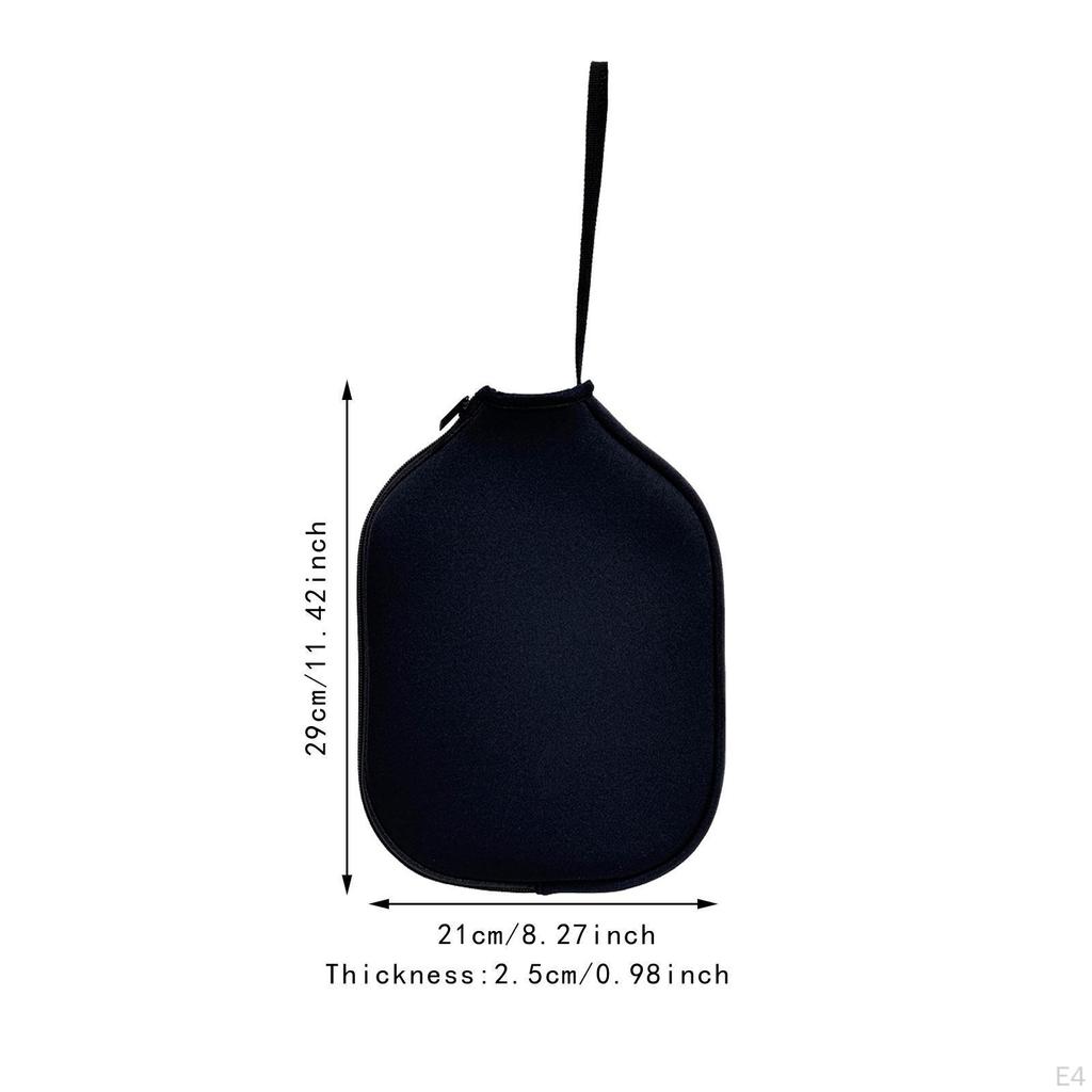 Neopren Paddelskydd Pickleball Huvudtillbehör Träningsbordtennisfodral med