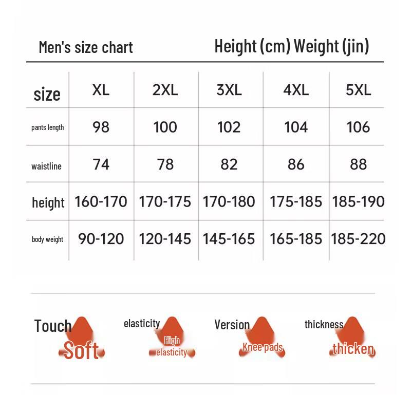 Yalu Herr 100% Ullfodrade Termobyxor