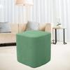 Jacquard Polyester Square Ottoman Covers Footstool Slipcover Replacement