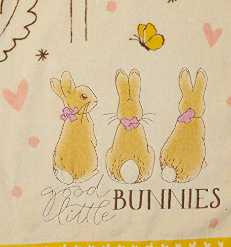 Marushin Peter Rabbit Bath Towel, 60x120cm, Sleeping Peter, 100% Cotton, Embroidered, 5605008600