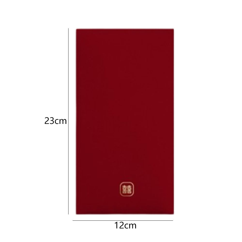 6pcs Festive Lucky Money Pocket Classical Money Bag Chinese Red Envelope Birthday Wedding Gifts