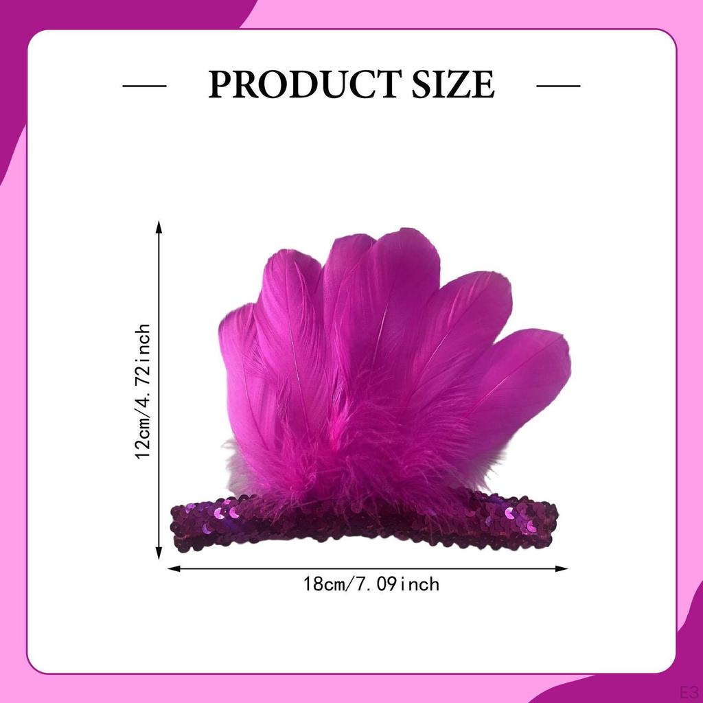 Opaska z piór na uroczystości