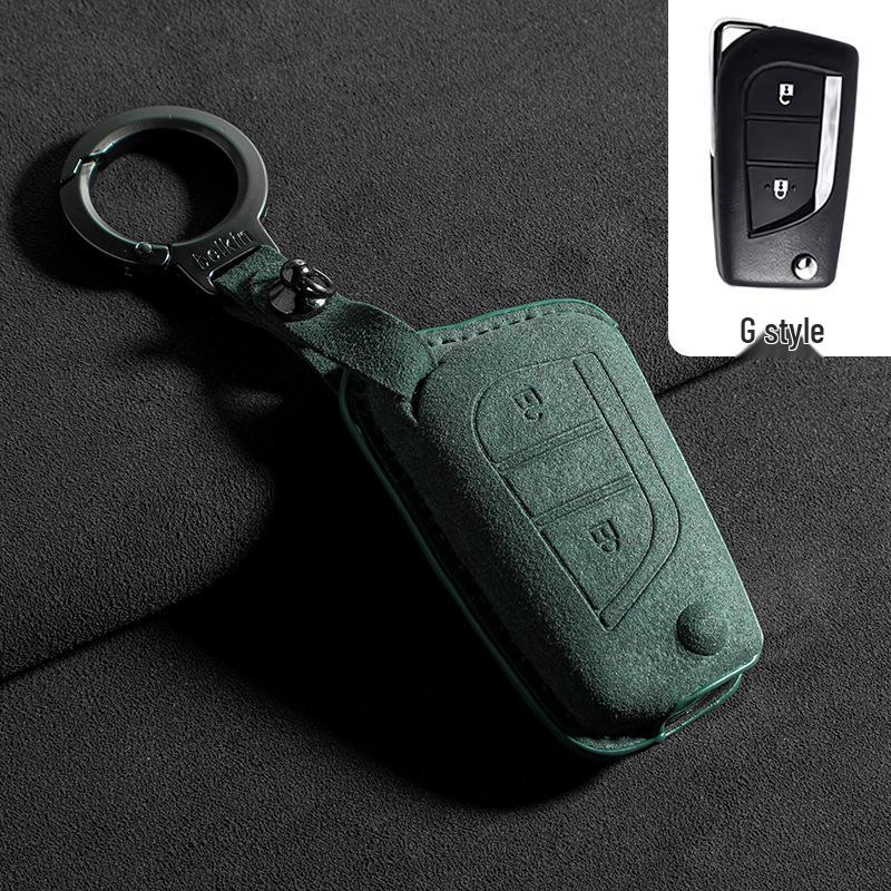 Premium Key Cover for Toyota Corolla, Levin, Rui Fang, CHR, and Highlander Models