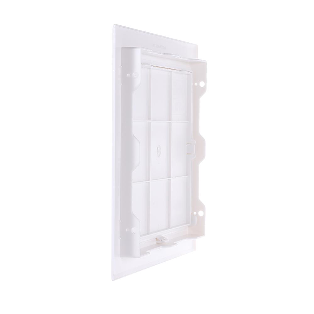 1pc Access Panel Inspection Hole ABS Access Doors Wall Ceiling White Hatch Cover Universal Plastic Push-Type Inspection Port