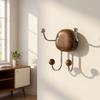 Stainless Steel Wall Mounted Organizer Rustproof Suction Cup Hook Rustic Wall Hook  Entryway
