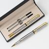 Custom Logo Ballpoint Pen Gift Box for Business Leaders - Metal Pen with Cap-Off Bullet Tip