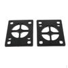 Plaque de riser en caoutchouc antichoc pour skateboard, 2 pièces