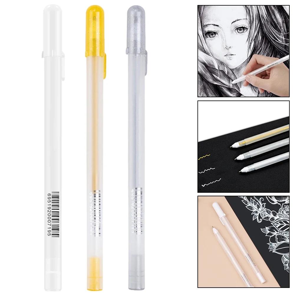 Art Fine Point Convenient Packaging Fine Point Fineliner Dark Ed Papers Silver Sliver Gold Smooth Light Brightness