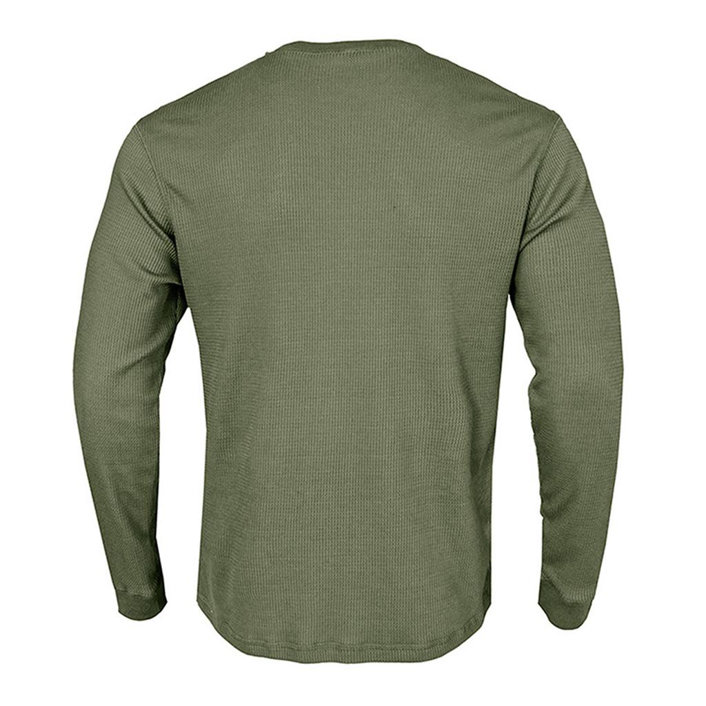 Shoulder Sleeves Men'S Long Sleeved Patchwork T-Shirt Casual Top