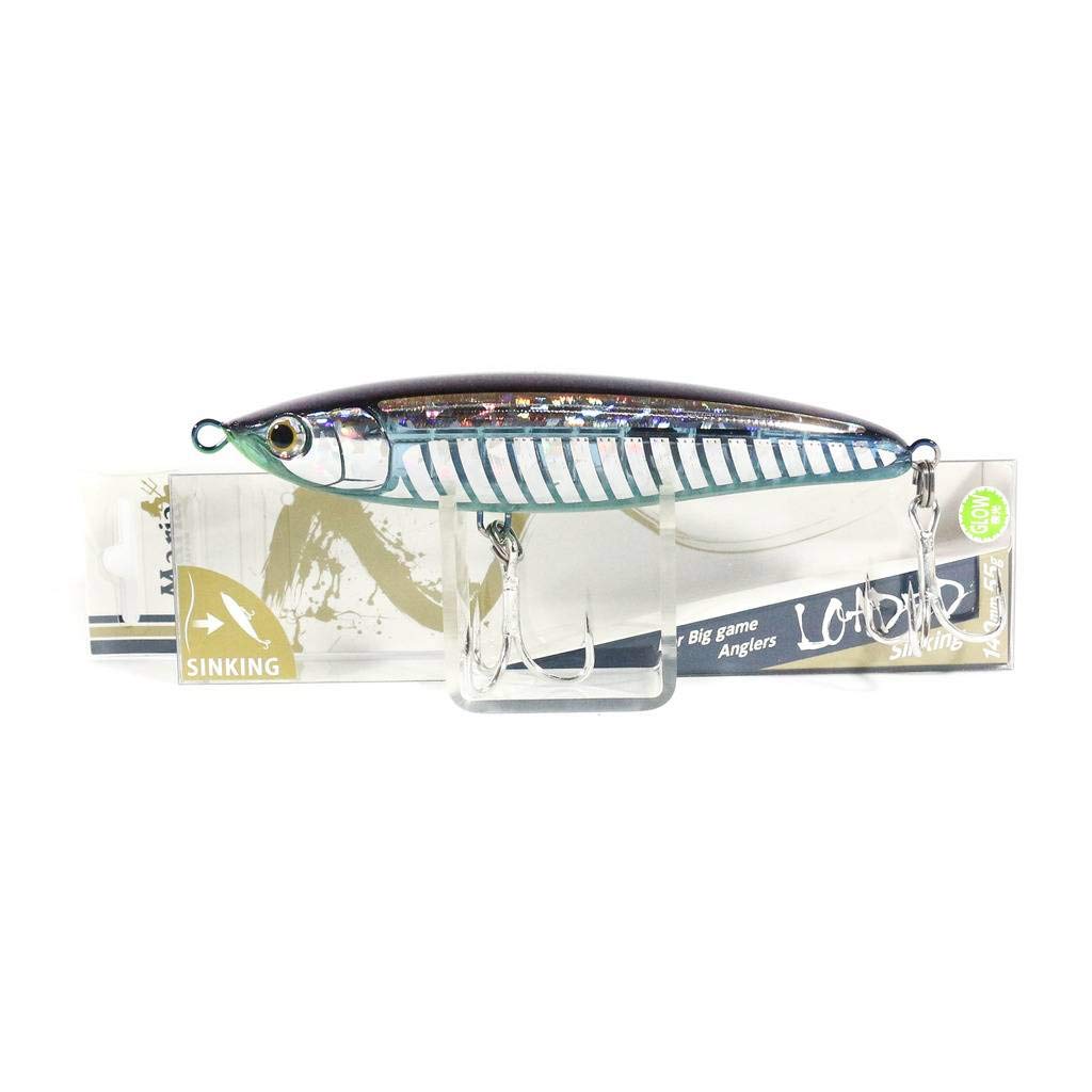 

Maria Pencil Bait Loaded S 140mm 55g Chameleon Slit Glow B24D Lure