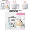 Romantic Bunny Starry Sky Night Light With Bluetooth And Sleep Timer For Children Bedroom Decor