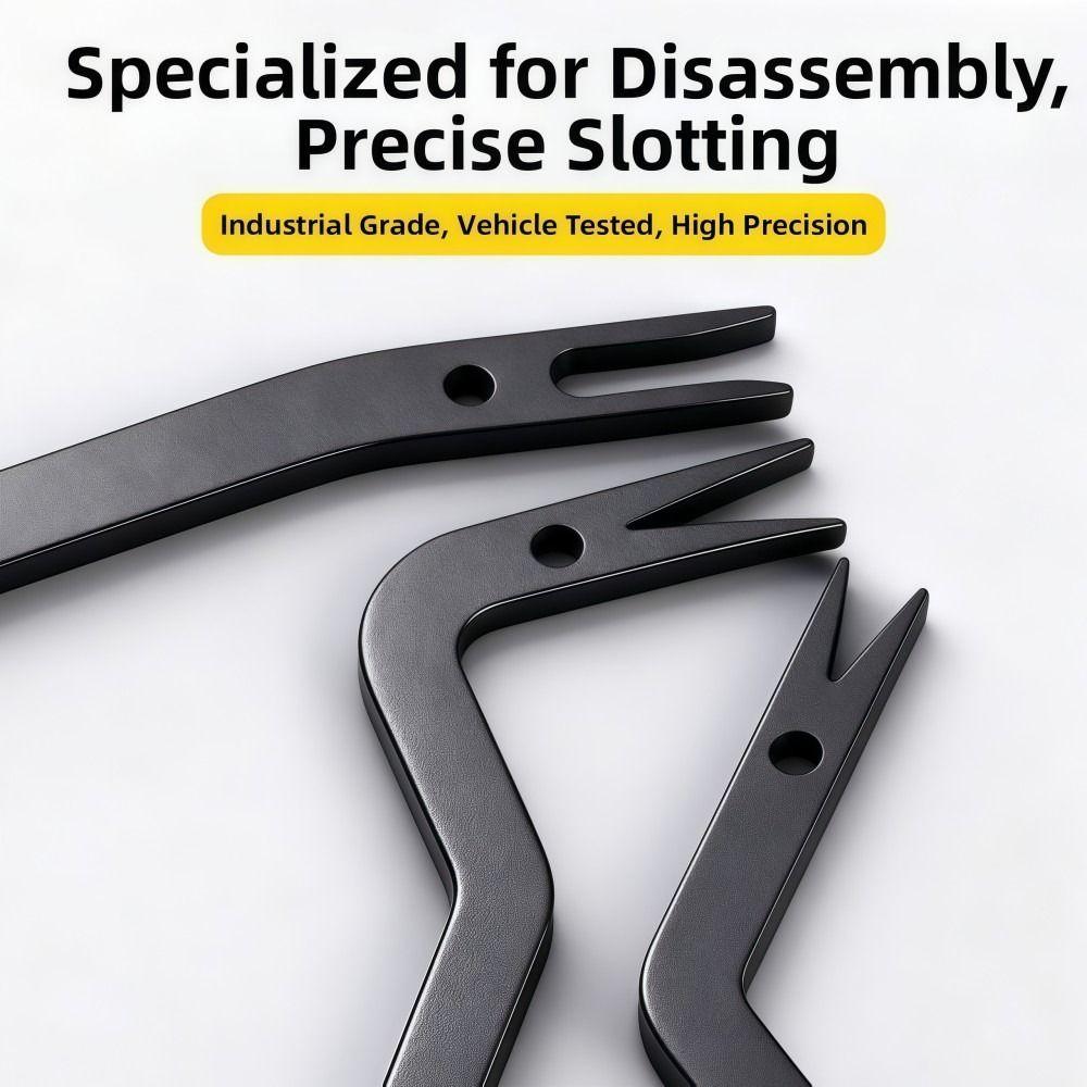 MultiPurpose Car Roof Handle Removal Tool Scratch-resistant Anti-slip Vehicle Clip Removal Hook Long Handle Steel Handle Pry Bar