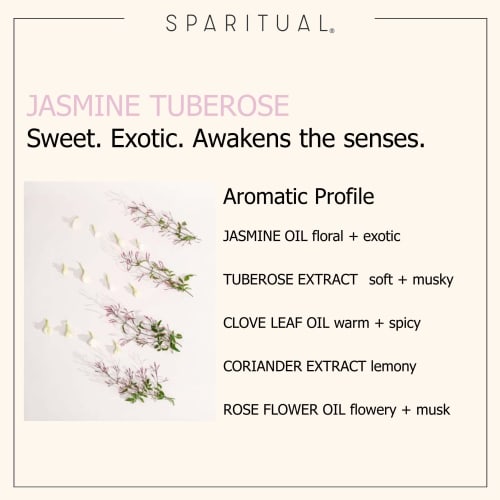 SPARITUAL Jasmine Tuberose Body Soap 100ml