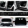 YHJKOPO Black Car Door Lock Cover New Accord CY2 CY Type Door Striker Cover
